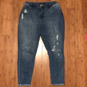 Forever 21 Ripped Jeans